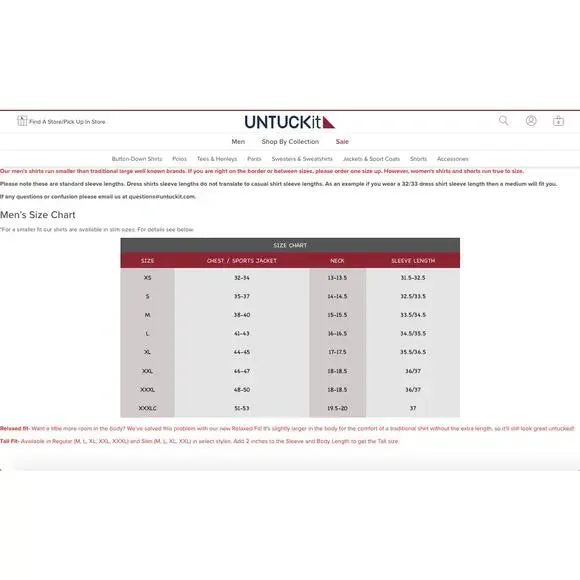 UNTUCKit Mens 'Highland' Tall Regular Fit Long Sleeve Button Up Plaid Shirt XXXL - Picture 5 of 5